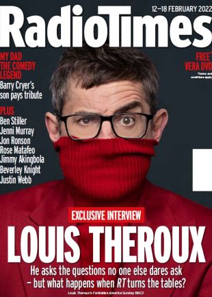 Week 7 cover issue on sale 8th February 2022- Louis Theroux